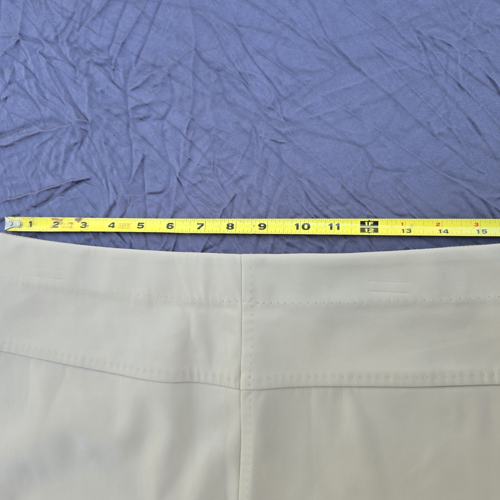 Max Studio Cream Mini Skirt - Picture 4 of 7